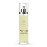 Tall 120ml Anirveda essential oil bottle.